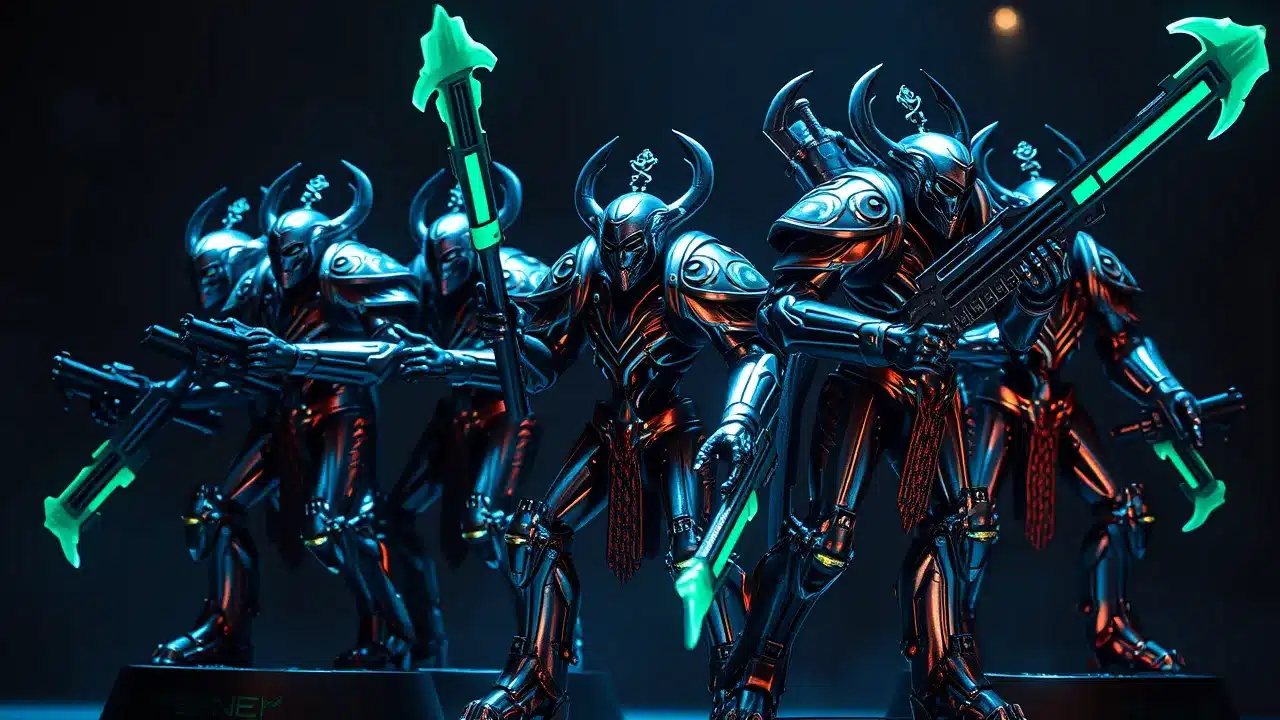 Painting Guide: Necron Immortals with DarkStar Metallic Recipes