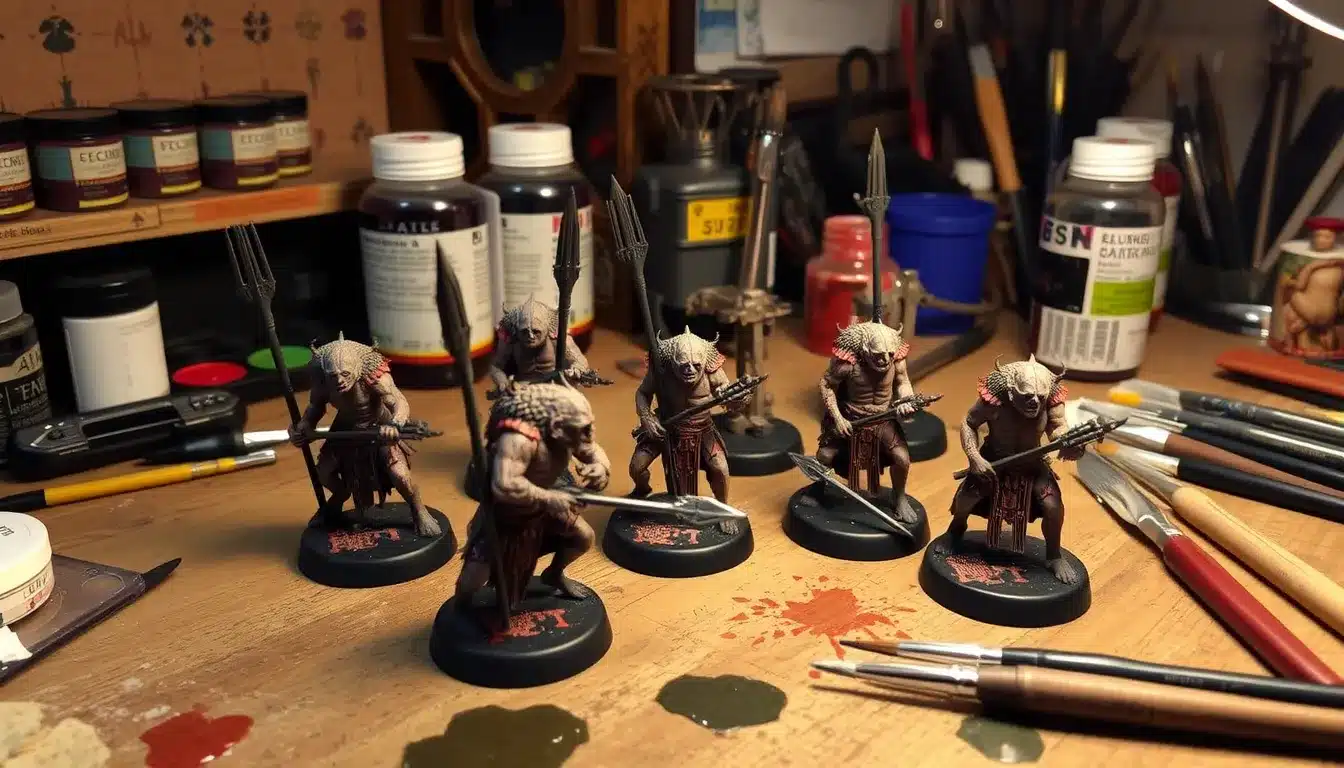 Spearhead: Flesh Eater Courts - Charnel Watch (2025 Edition) painted miniatures