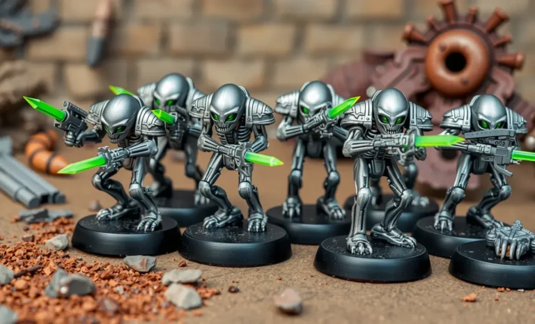 Speed Painting Necrons: The Leadbelcher Method