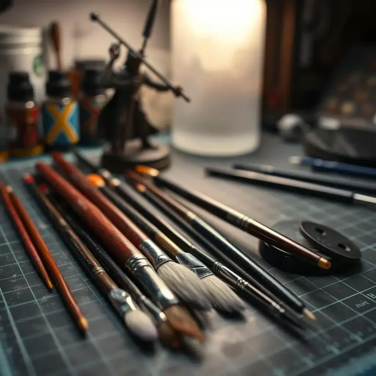 The Best Brushes for Miniature Painting: A UK Hobbyist Guide