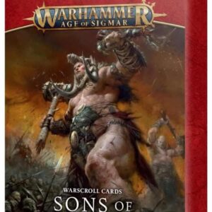 Warhammer - Age of Sigmar - Warscroll Cards: Sons Of Behemat (2022 Edition) (English)